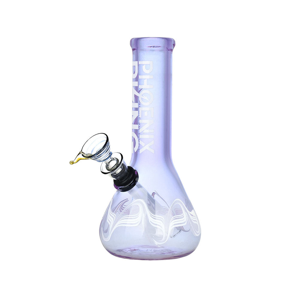 Phoenix Rising Beaker Base Bong | Purple