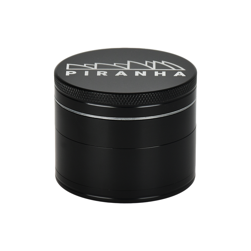 Piranha Aluminum Grinder | 4pc | 2.2" | Closed View