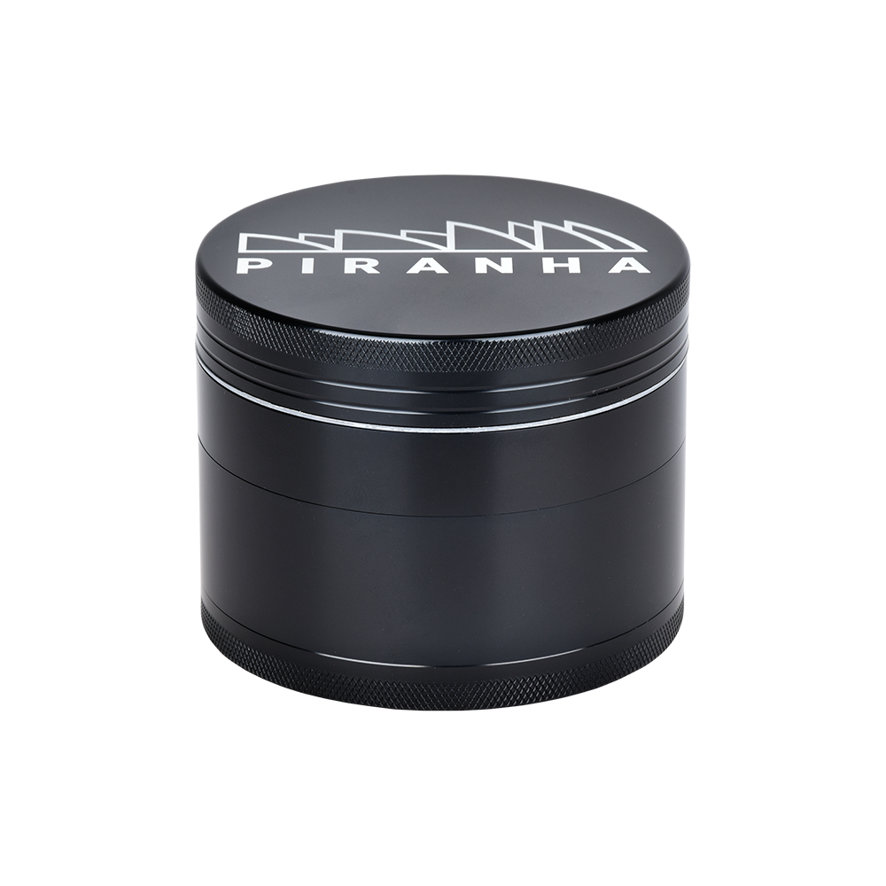 Piranha Aluminum Grinder | 4pc | 3.5" | Closed View