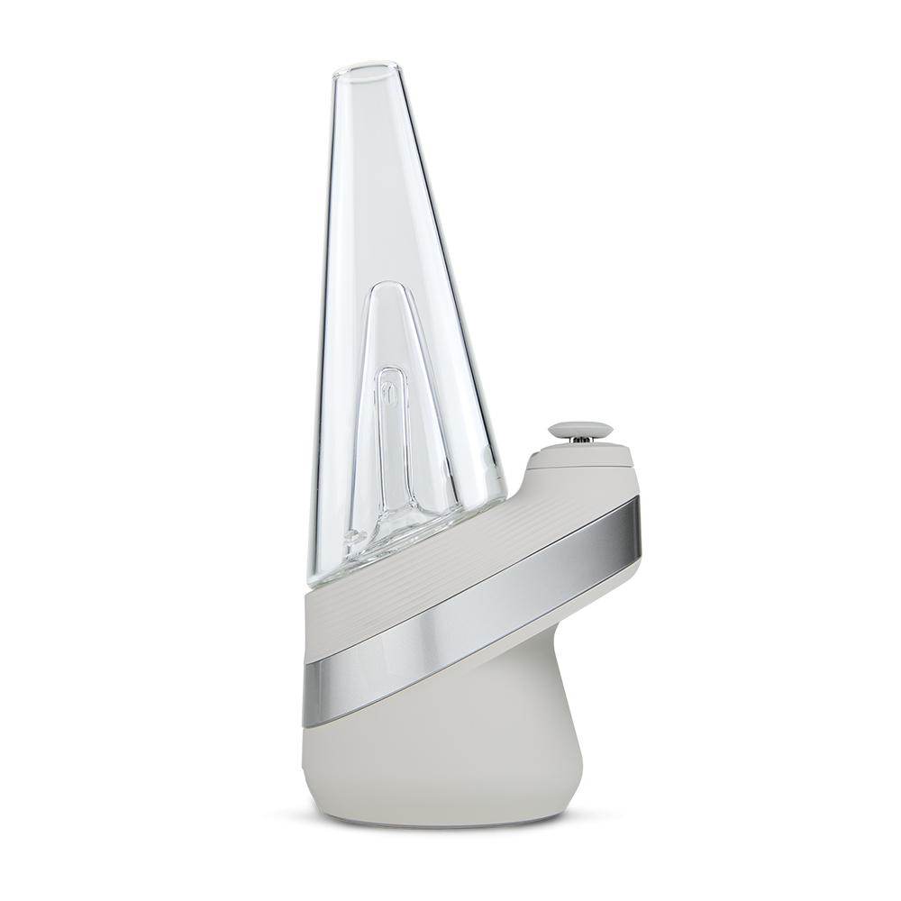 Puffco New Peak eRig | Cloud Gray | Side View