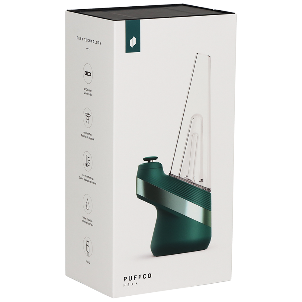 Puffco New Peak eRig | Pine | Packaging
