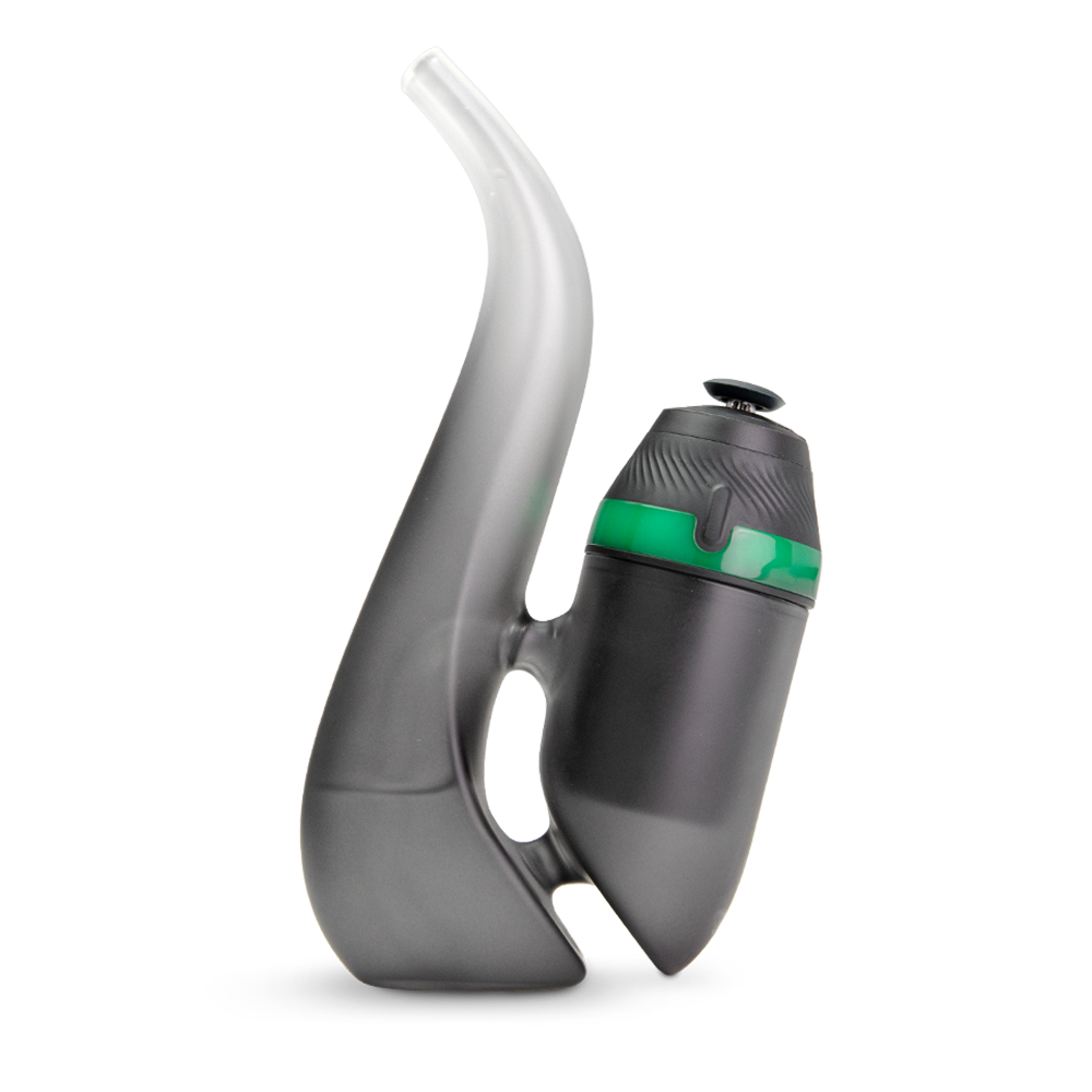 Puffco New Proxy Bubbler | Onyx | View with Base