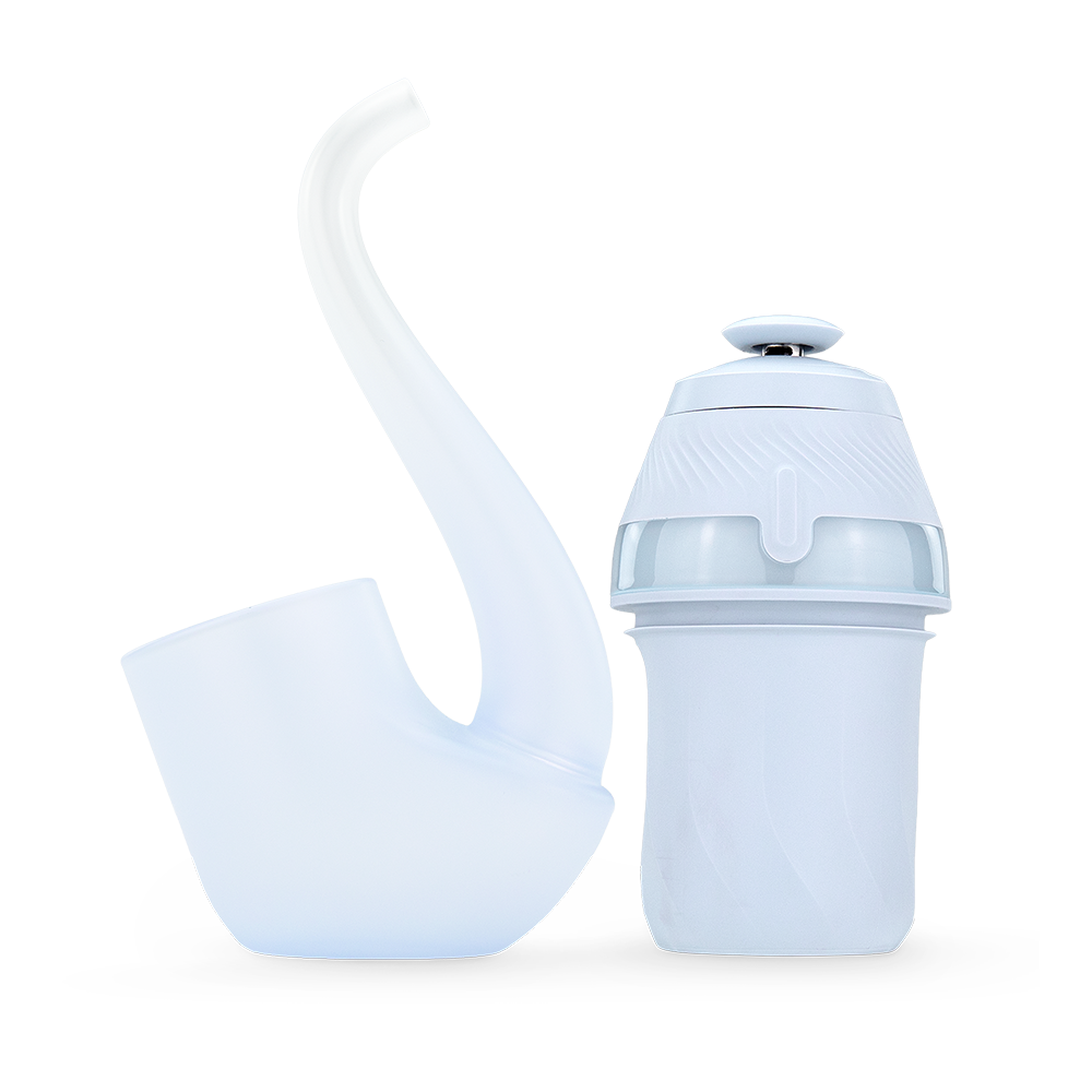 Puffco New Proxy Vaporizer | Haze | Base & Pipe View