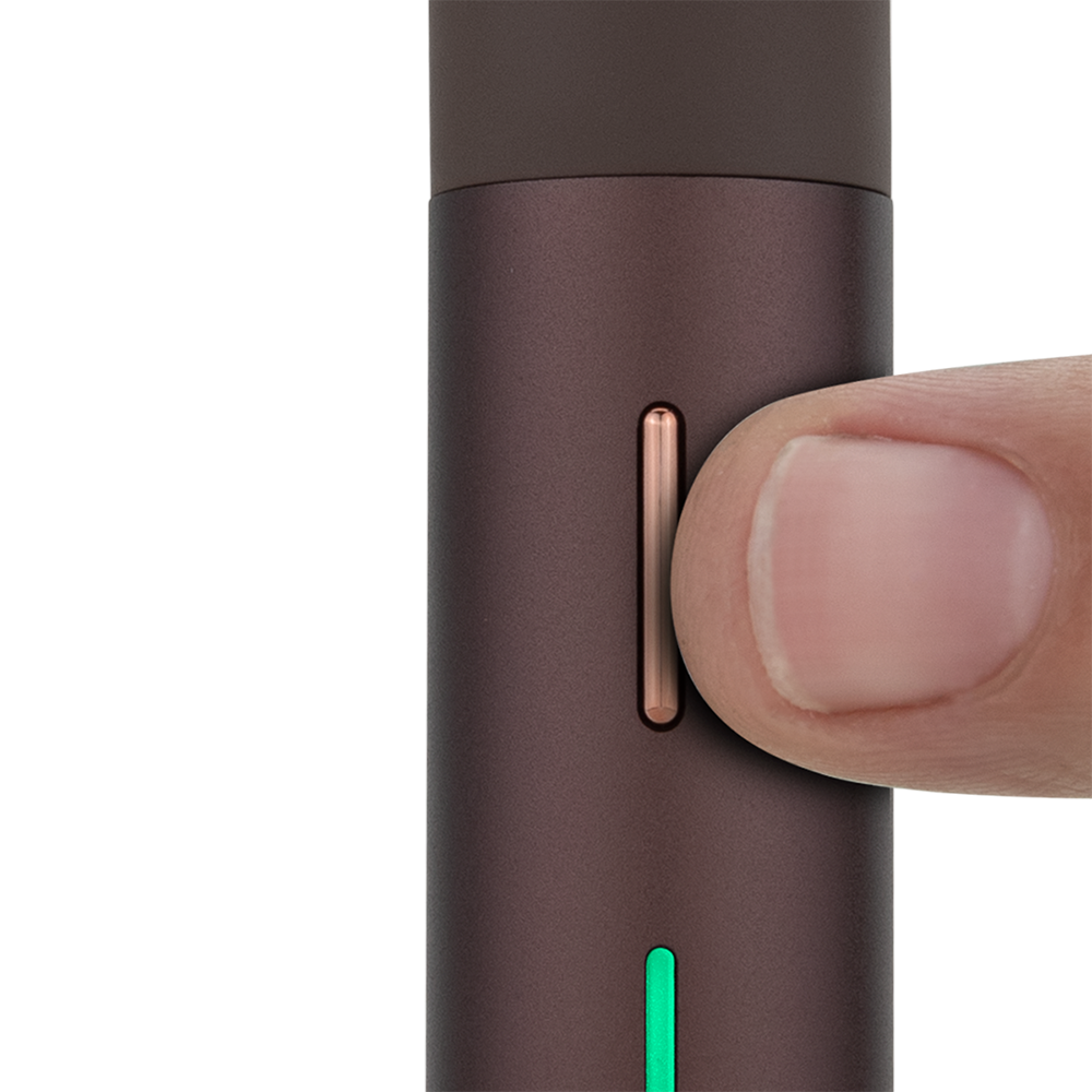 Puffco Pivot Concentrate Vaporizer | Mocha | Button Interface