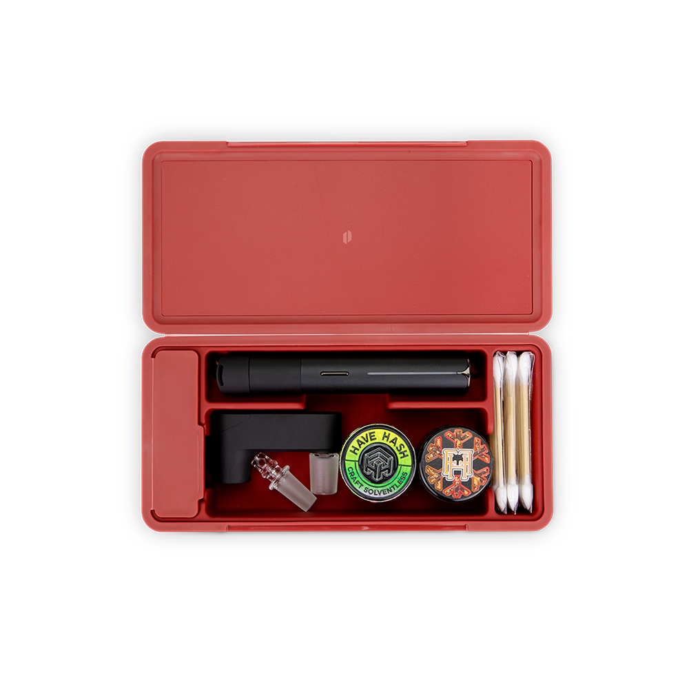 Puffco Pivot Travel Case | Daybreak Limited Edition | Contents View