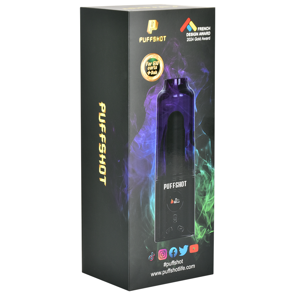 Puffshot Forced Air 510 Cartridge Vaporizer | Packaging