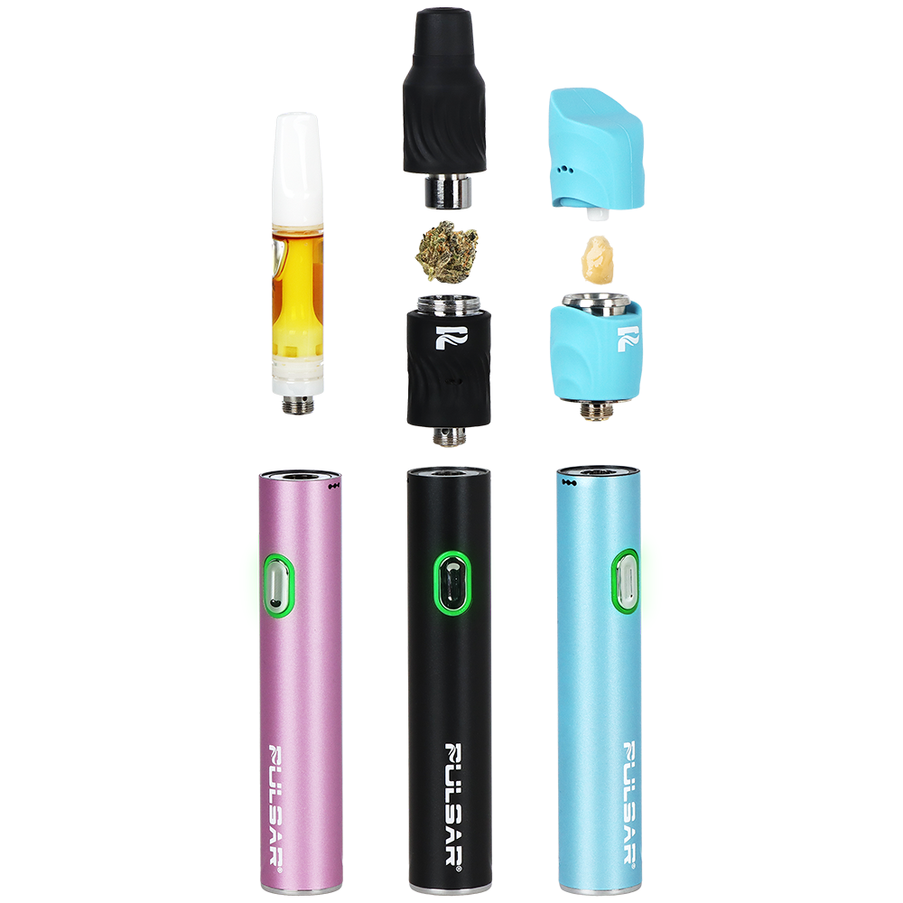 Pulsar 510 Delta 3-in-1 Vaporizer Kit | Oil Cartridges, Dry Herb, Concentrates | Exploded View