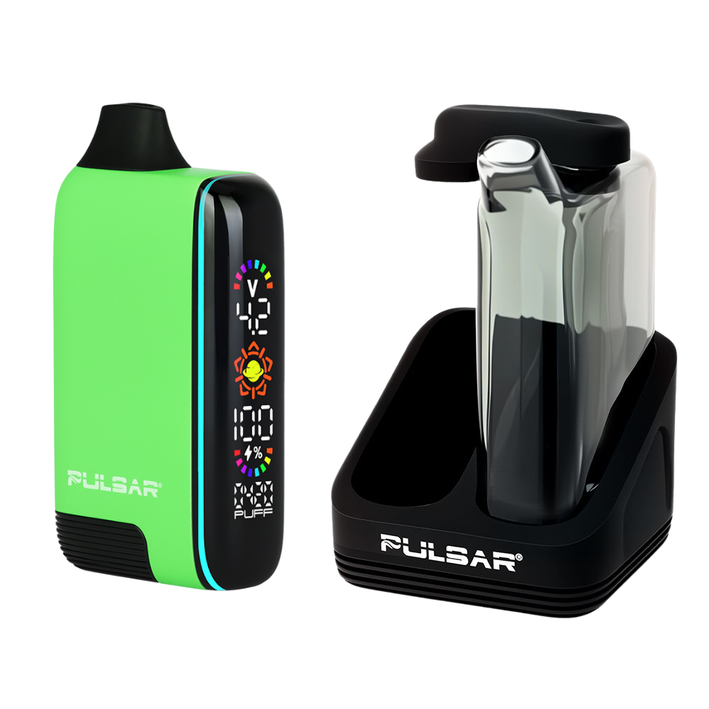 Pulsar 510 DL 5.0 Vape Bar & Dab Station Kit | Classic Series | Green