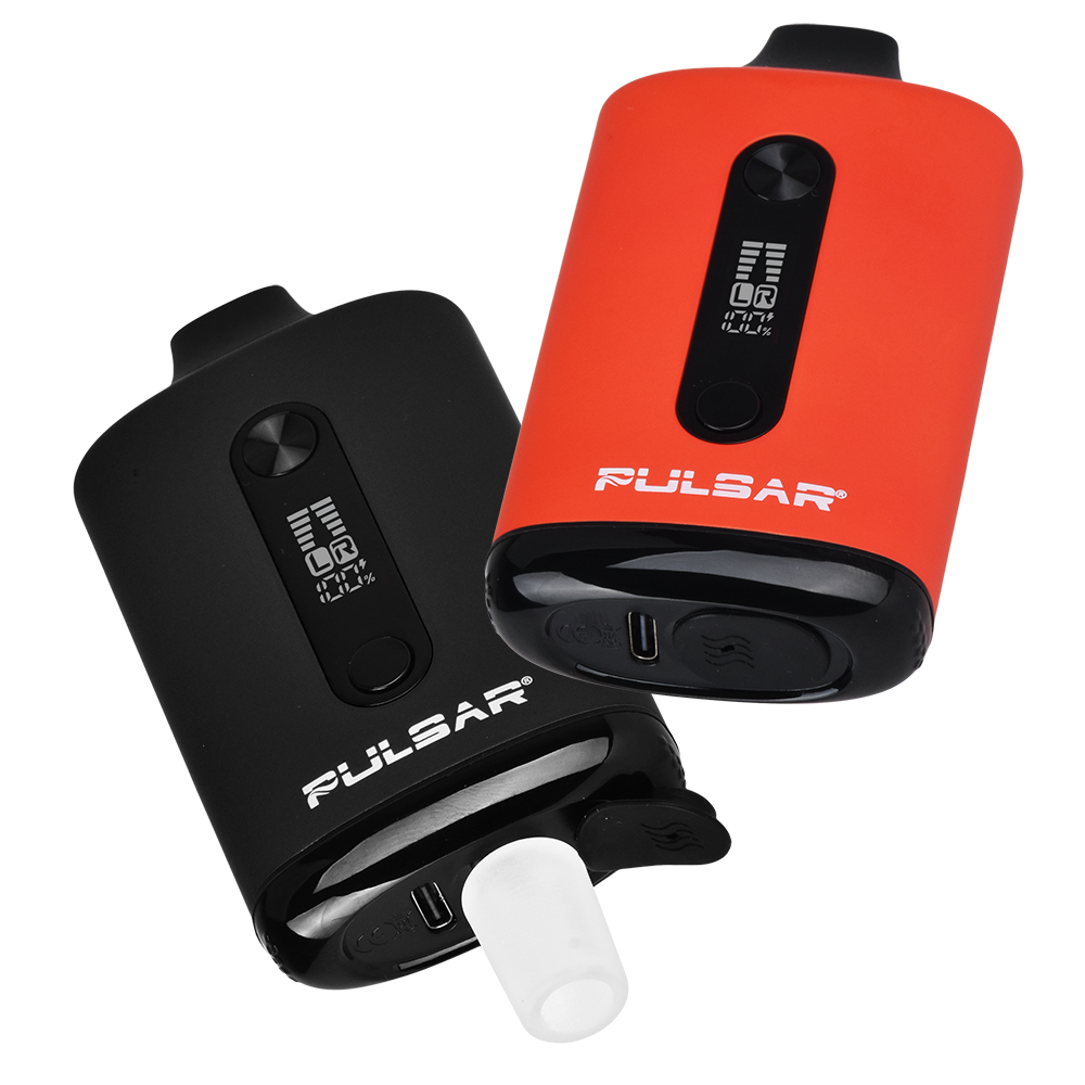 Pulsar 510 DL Tandem Dual Cartridge Vape Bar | Bottom Port View