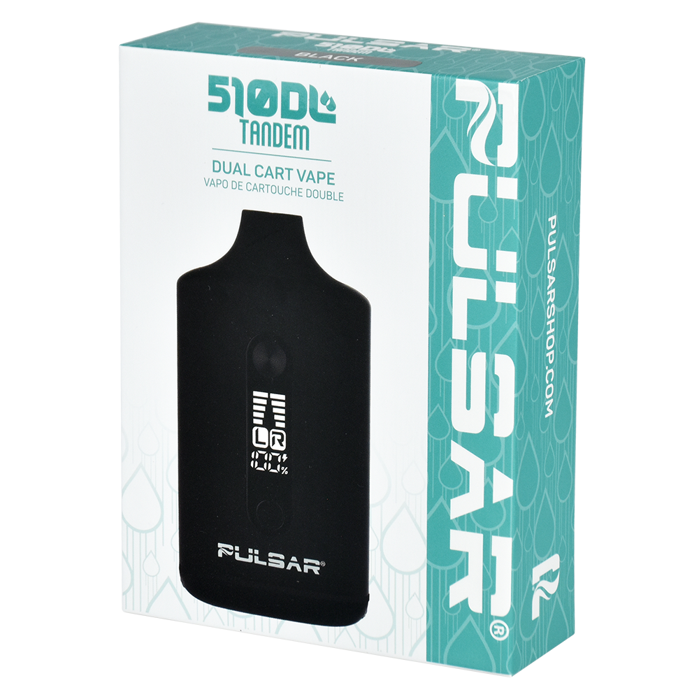 Pulsar 510 DL Tandem Dual Cartridge Vape Bar | Packaging