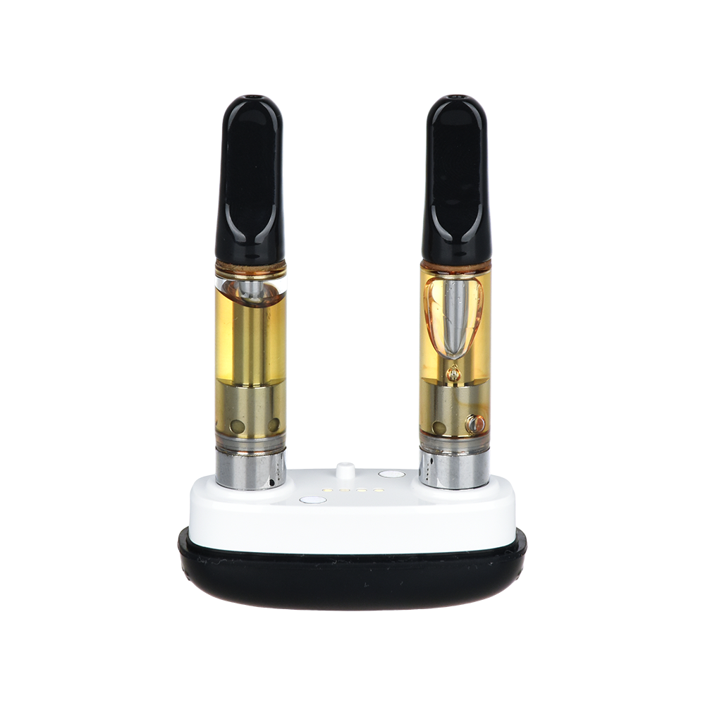 Pulsar 510 DL Tandem Dual Cartridge Vape Bar | Dual Cartridge Input View