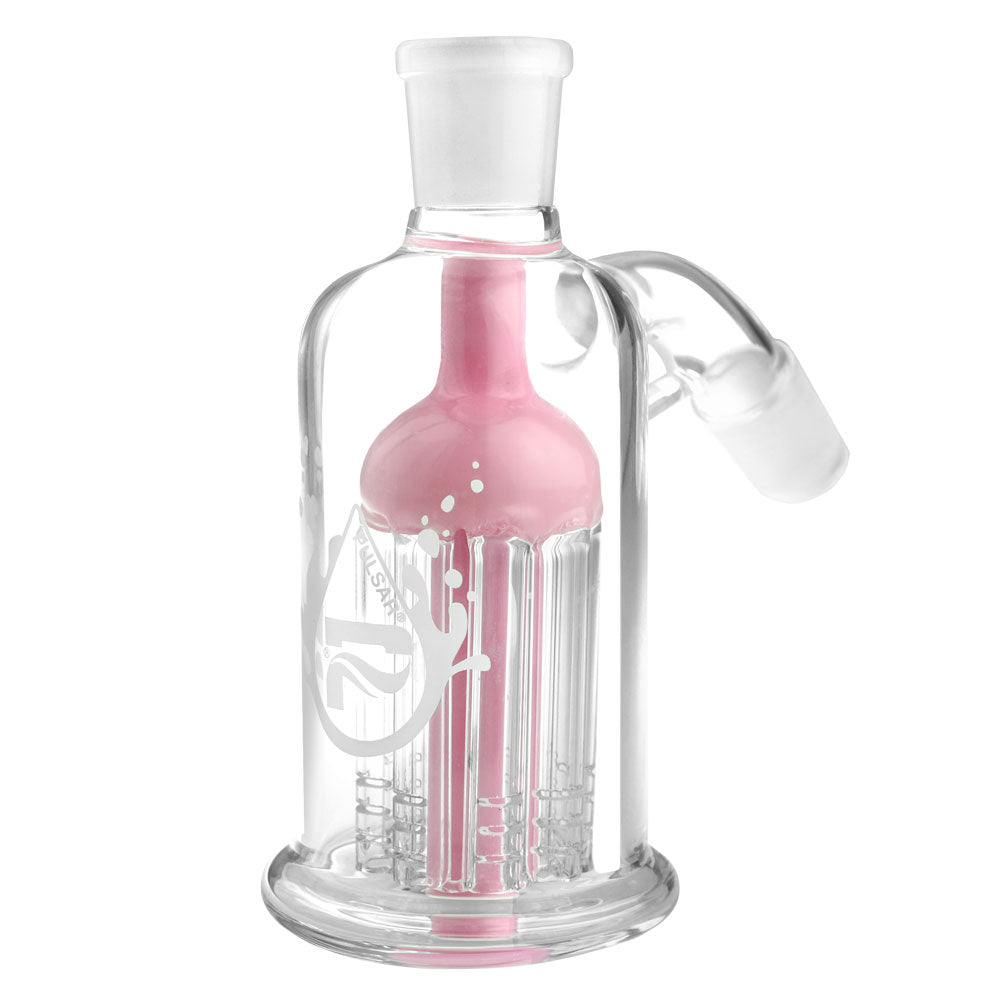Pulsar 8 Arm Ash Catcher | 45 Degree | Pink