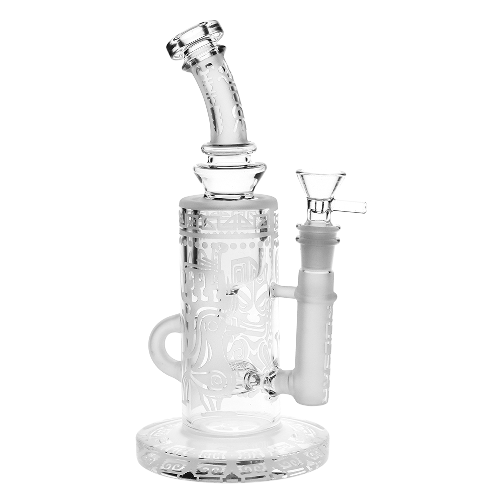 Pulsar Ancient Knowledge Klein Recycler Bong | Front View