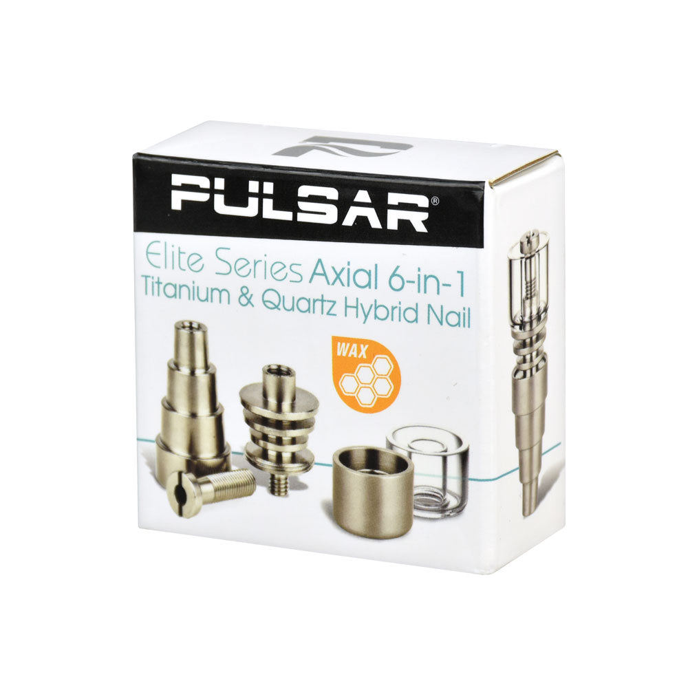 Pulsar Axial 6-in-1 Titanium & Quartz Hybrid Nail