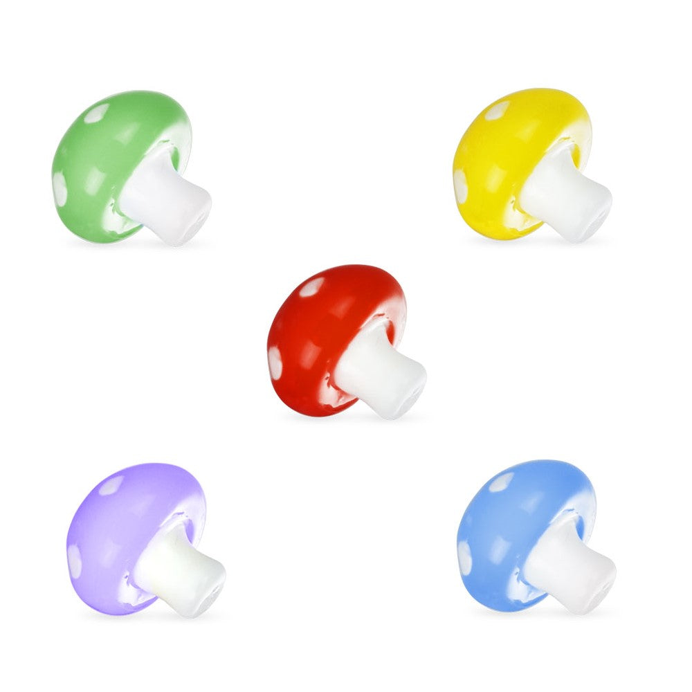 Pulsar Banger Insert Beads | Mushrooms | 5 Piece Assorted Set