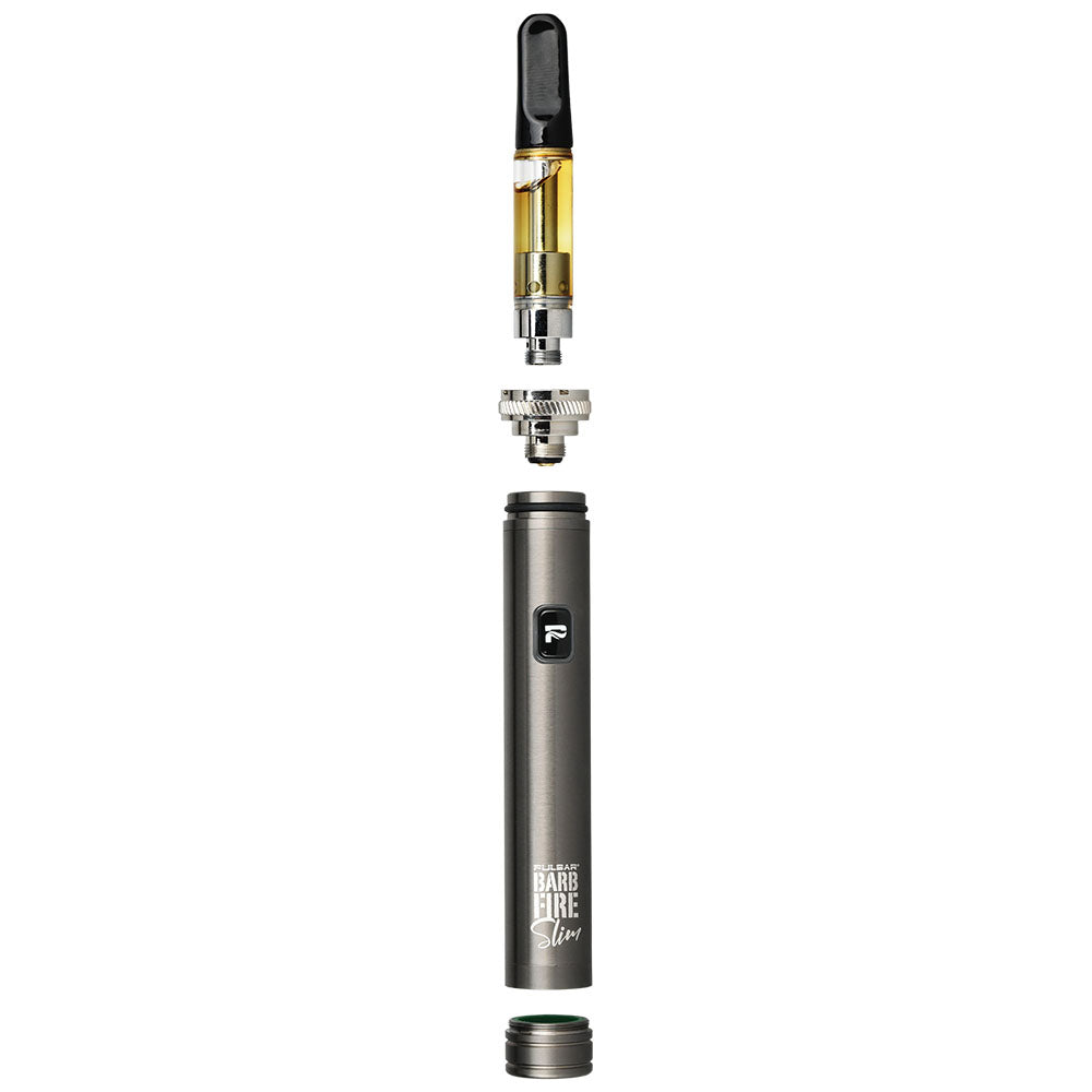 Pulsar Barb Fire Slim Vaporizer | 510 Cartridge | Exploded View
