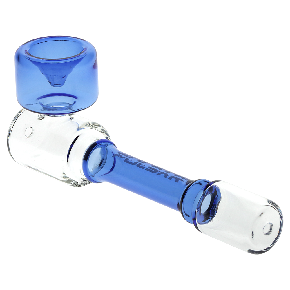 Pulsar Baton Steamroller Hand Pipe | Mouthpiece View