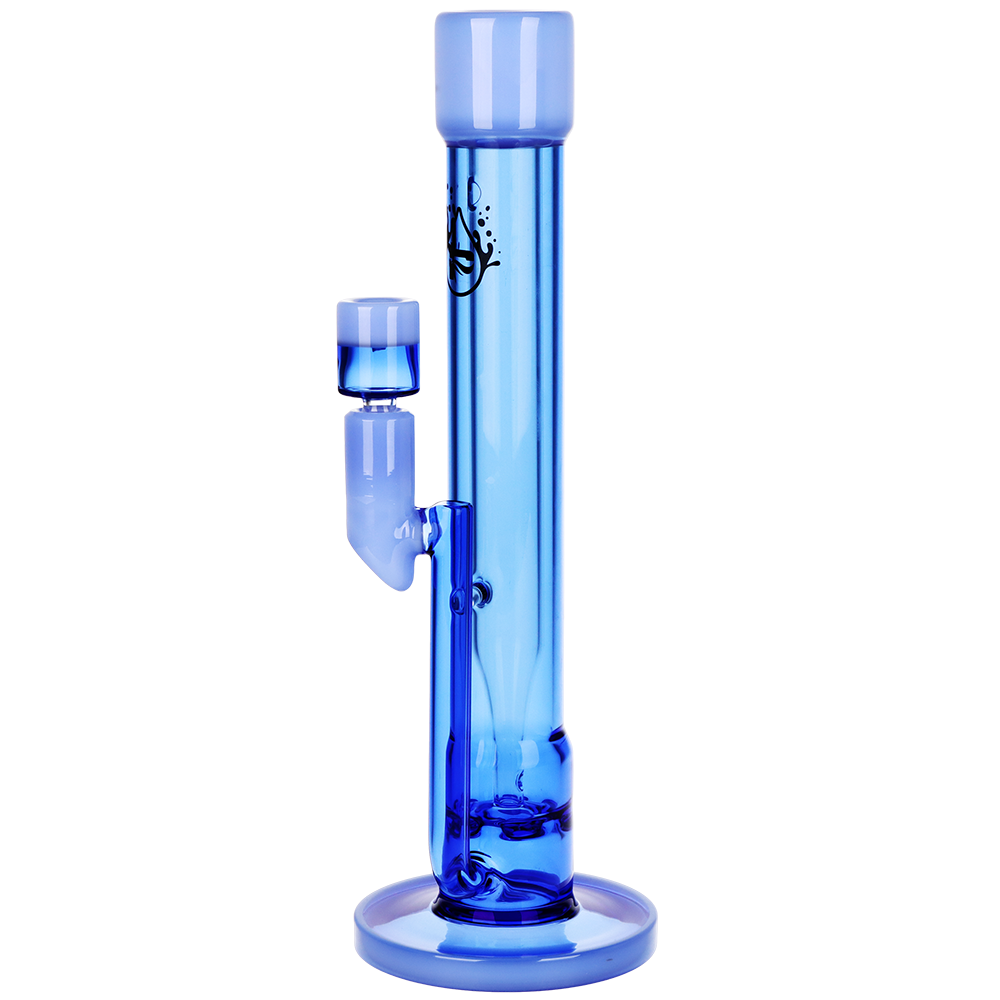 Pulsar Double Wall Transporter Straight Tube Bong | Blue