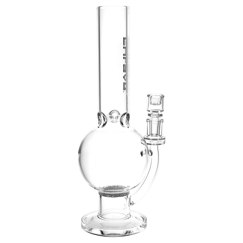 Pulsar Buxom Bubble Fritted Disc Bong | Small | Back View