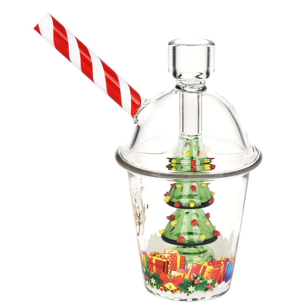 Pulsar Christmas Cup Bubbler | Side View