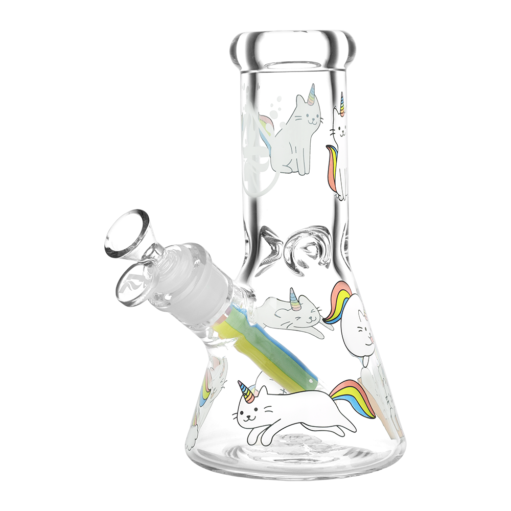 Pulsar Design Series Beaker Bong | Caticorns | Front View