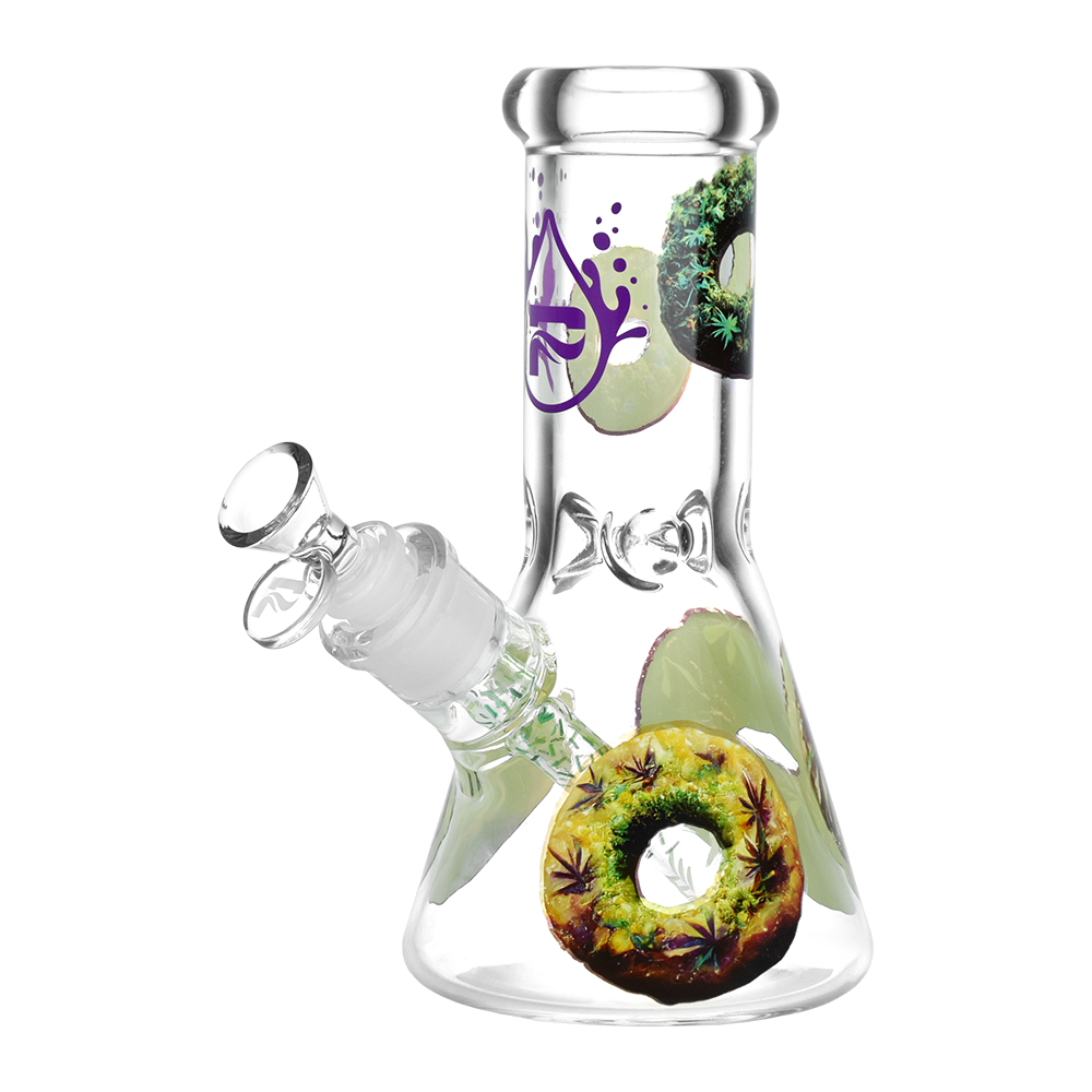 Pulsar Design Series Beaker Bong | Forbidden Donuts | Front View