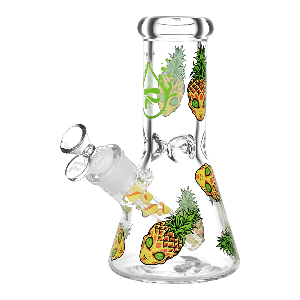 Pulsar Design Series Beaker Bong | Pinealien | Front View