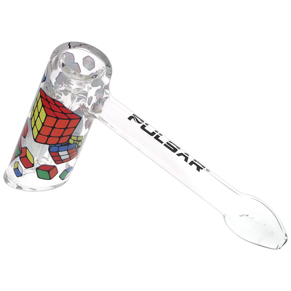 Pulsar Design Series Hammer Bubbler | Cubez | Back View