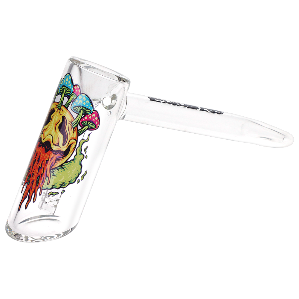 Pulsar Design Series Hammer Bubbler | Shroom Face | Side View