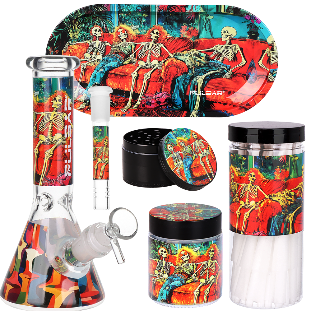 Pulsar Design Series Smoker's Kit | In Da Couch | Kit Contents