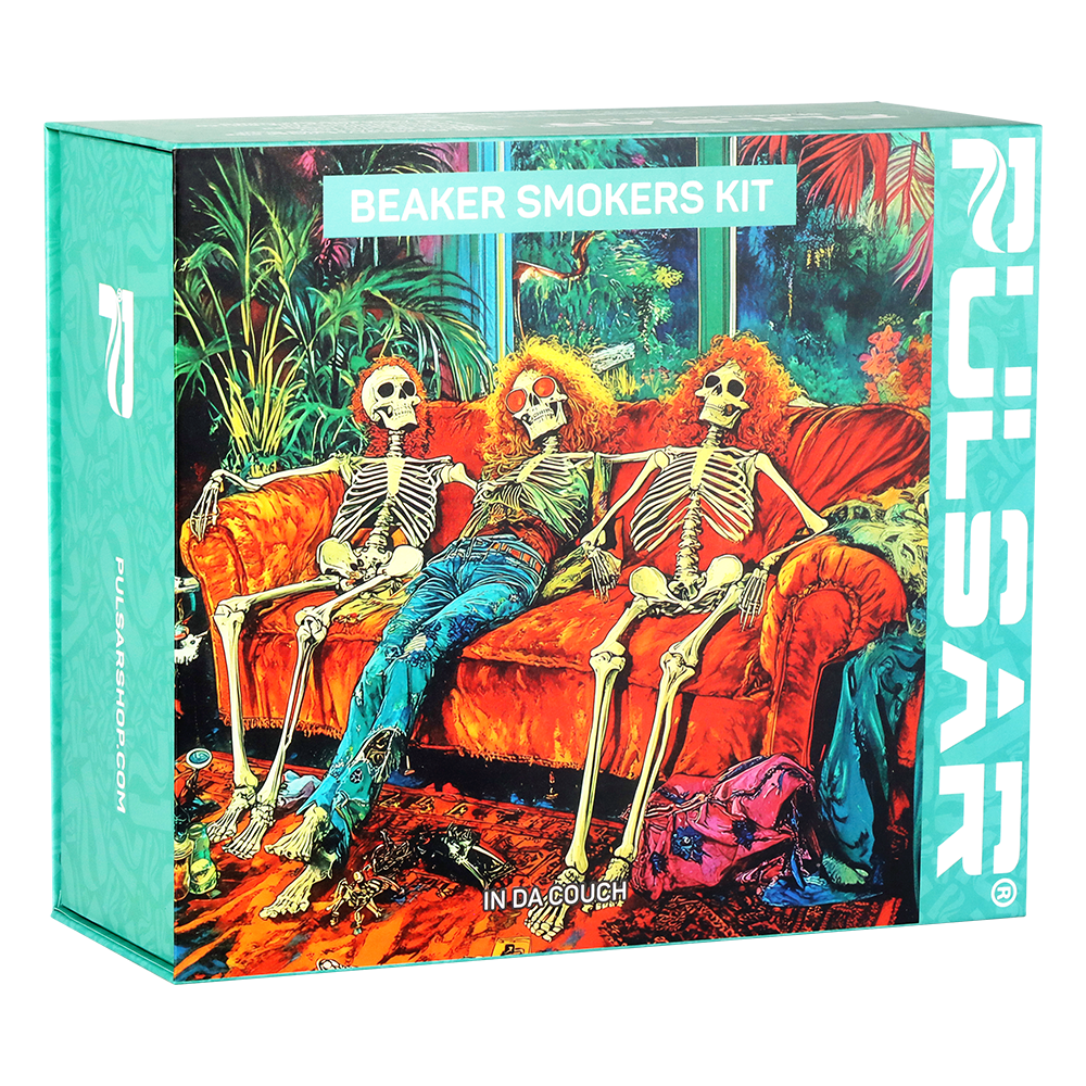 Pulsar Design Series Smoker's Kit | In Da Couch | Gift Box Packaging