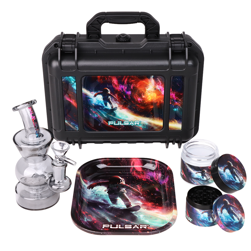 Pulsar Design Series Smoker's Travel Kit 2.0 | Astro Surfer | Kit Contents