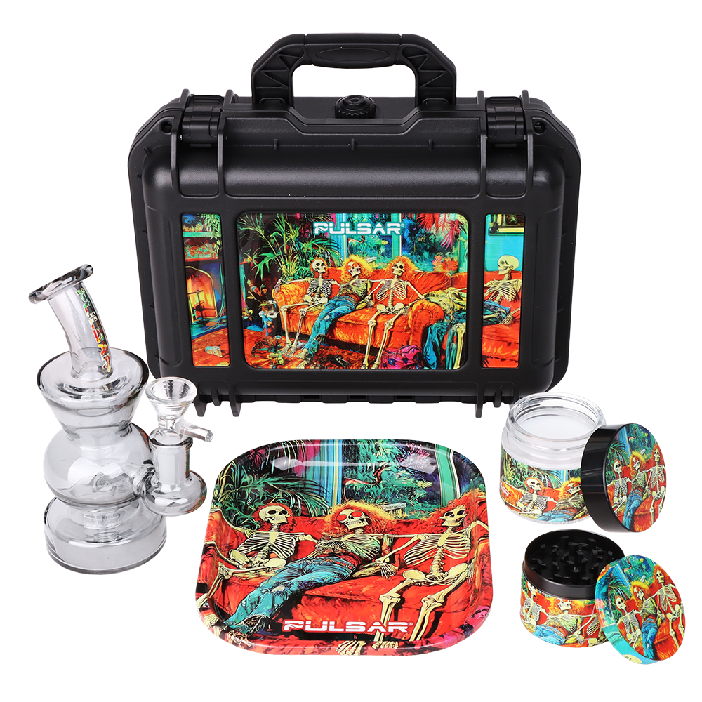 Pulsar Design Series Smoker's Travel Kit 2.0 | In Da Couch | Kit Contents