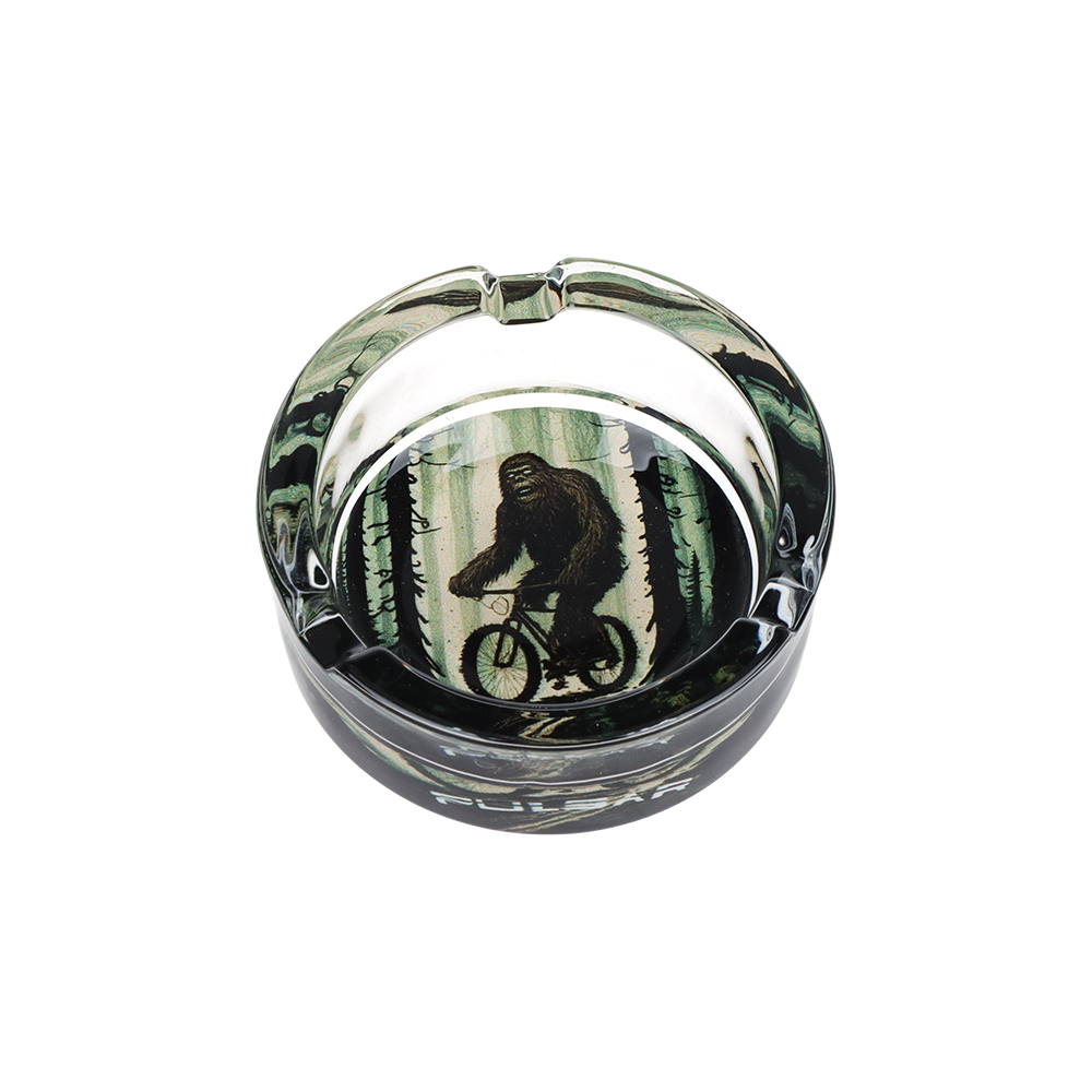 Pulsar Design Series Smoker's Travel Kit | Bigfoot Rides Again | Glass Ashtray