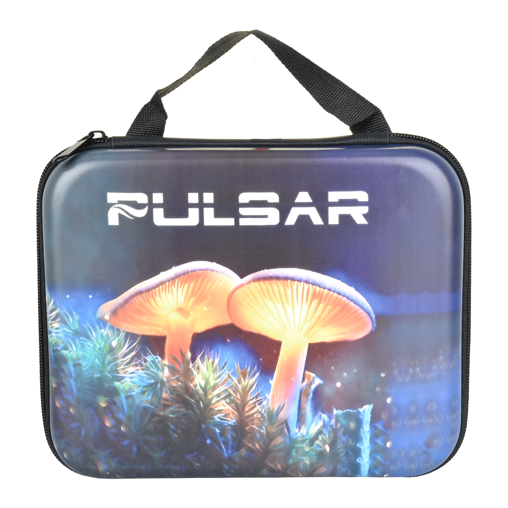 Pulsar Design Series Smoker's Travel Kit | Mystical Mushrooms | Travel Case