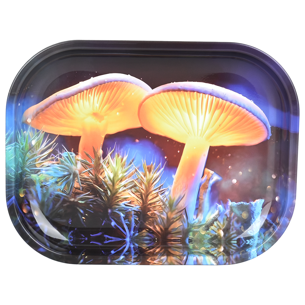 Pulsar Design Series Smoker's Travel Kit | Mystical Mushrooms | Rolling Tray
