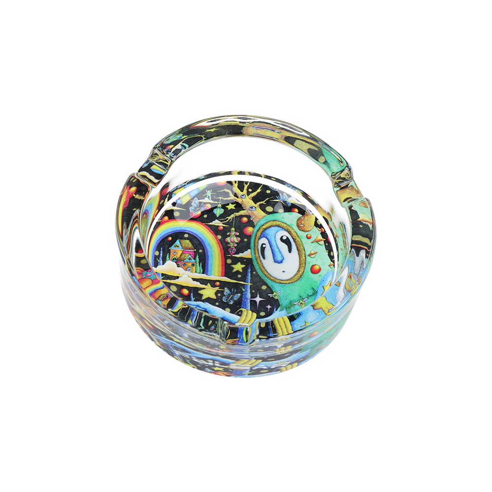 Pulsar Design Series Smoker's Travel Kit | The World Was Mad | Glass Ashtray