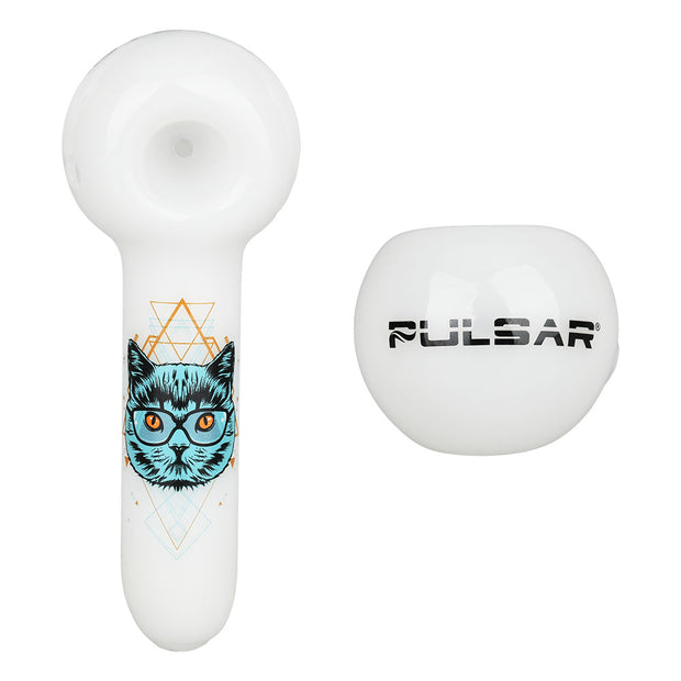 Pulsar Design Series Spoon Pipe | Sacred Cat Geometry