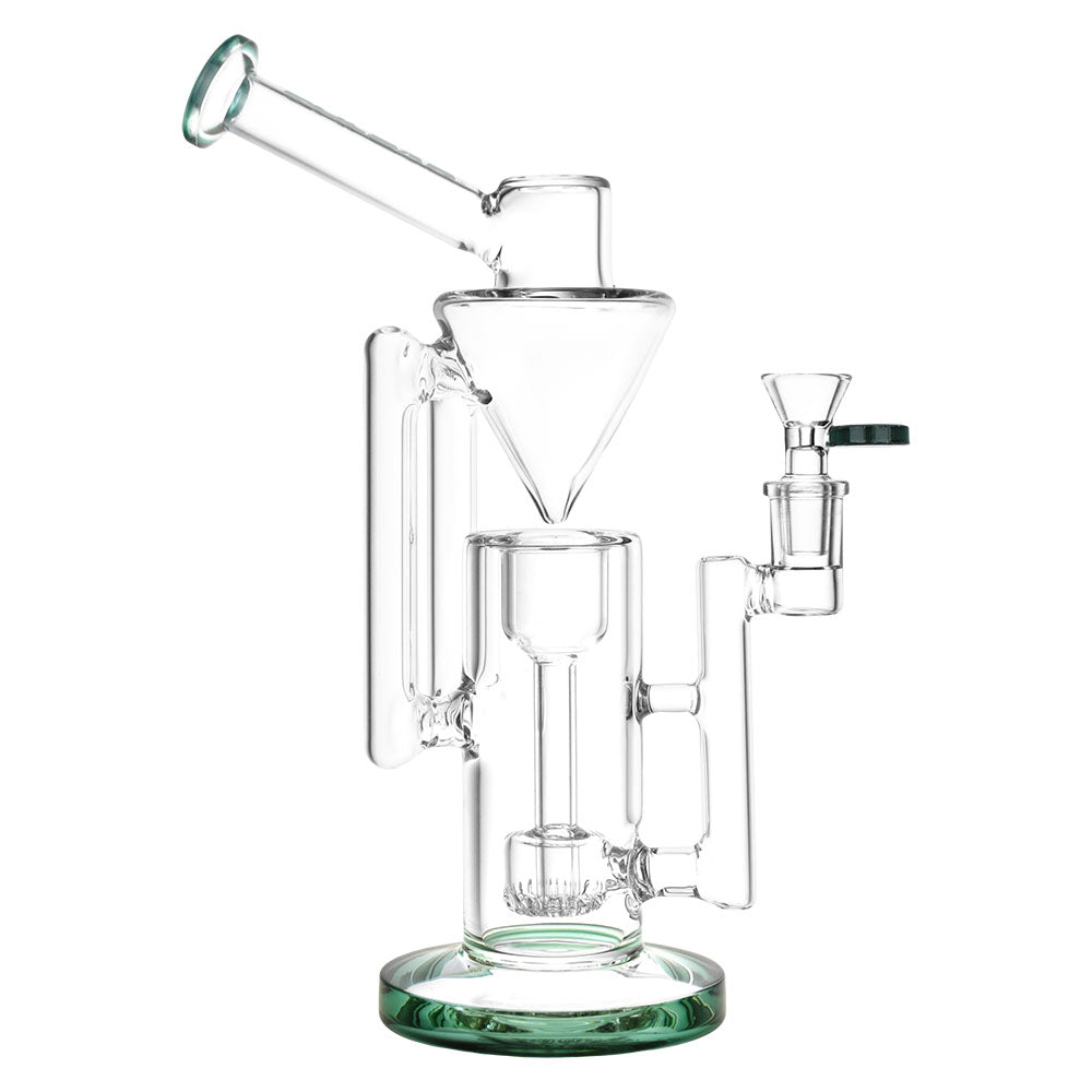 Pulsar Geometrical Recycler Bong | Teal