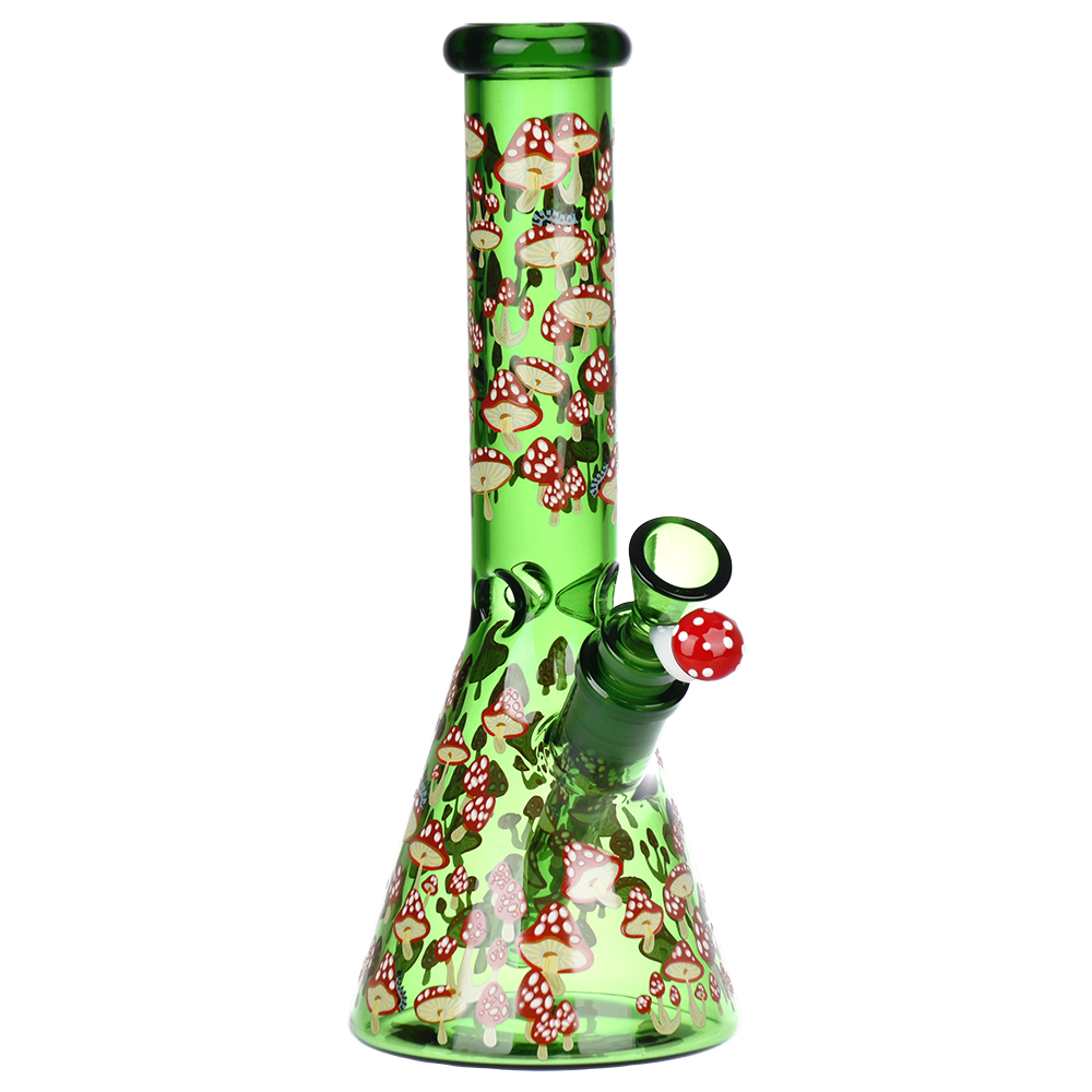 Pulsar Greatest Hits Series Herb Pipe Duo | Shroomiez | Beaker Bong Front View