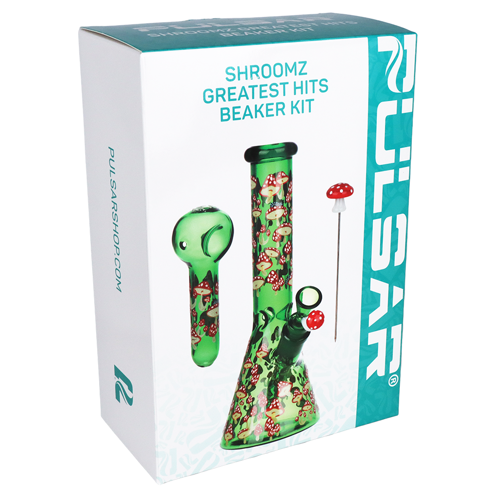 Pulsar Greatest Hits Series Herb Pipe Duo | Shroomiez | Packaging