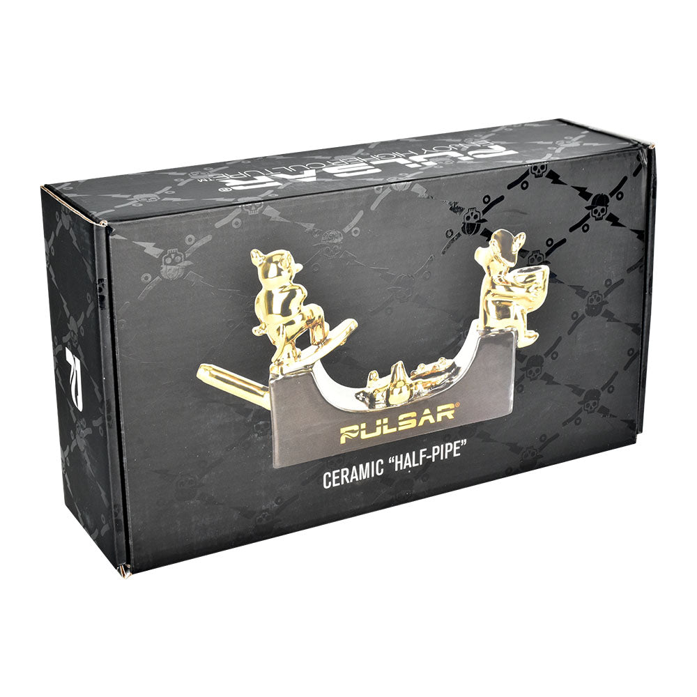 Pulsar Half-Pipe Skateboard Ramp Ceramic Pipe | Packaging