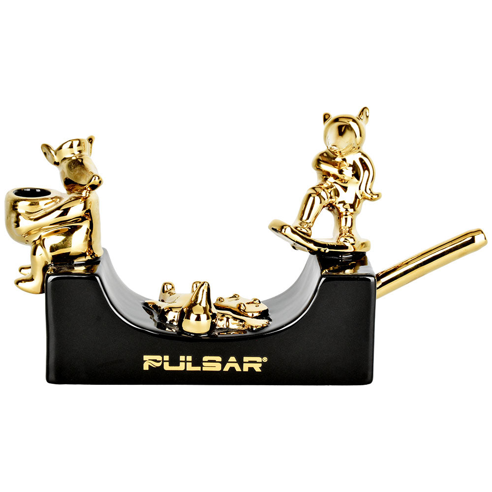 Pulsar Half-Pipe Skateboard Ramp Ceramic Pipe