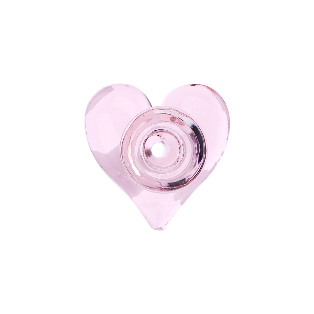 Pulsar Heart Handle Herb Slide | Top View