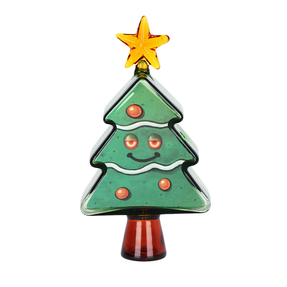 Pulsar Holiday Party Tree Hand Pipe | Back View