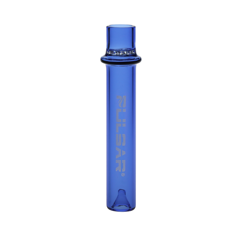 Pulsar Honeycomb Chillum | Transparent Blue