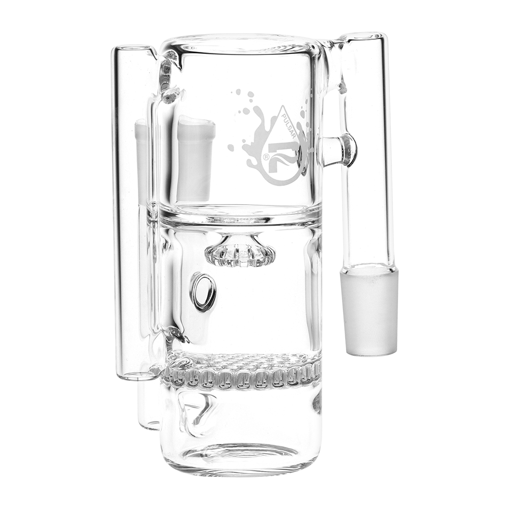 Pulsar Honeycomb Showerhead Recycler Ash Catcher | Front View