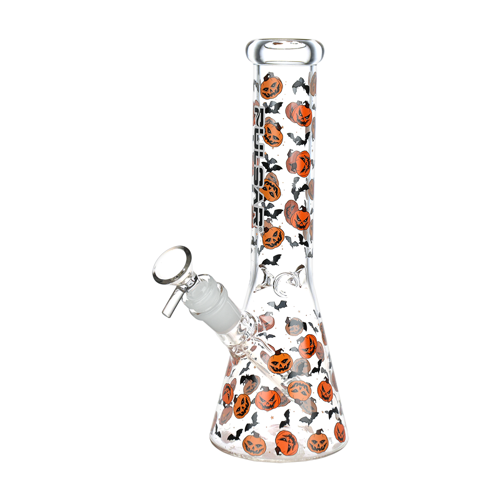 Pulsar Jack & Batty Beaker Bong | Medium Size | Front View