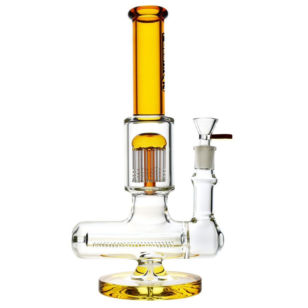 Pulsar Jellyfish Inline Perc Bong | Amber