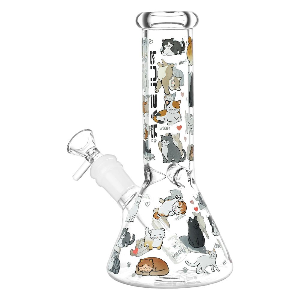 Pulsar Kitten Corral Beaker Bong | Back View